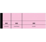 Bloc passe-partout, 50 x 150 mm, pour tombola