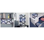 Bac pour dossiers suspendus CARRY plus, noir