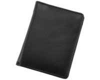 Etui pour bloc-notes, cuir, noir