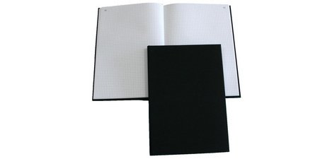Standard register, 310 x 210 mm, 5x5 squared