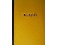 Piqûre 'Echéancier', 96 pages, 297 x 210 mm
