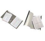 Relieur à lamelle Flexifix, autocollant, blanc