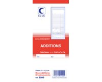 Manifold 'Rekeningen' 235 x 102 mm dupli