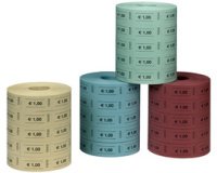Rouleau de tickets-valeur, 1000 tickets par rouleau