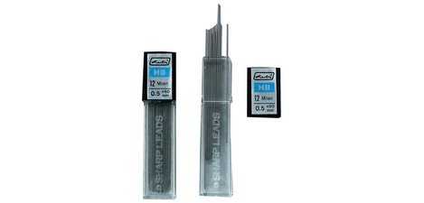 Minen für Druckbleistifte, Kaliber: 0,5 mm