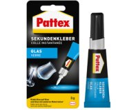 Colle instantanée liquide pour verre, tube de 3 g