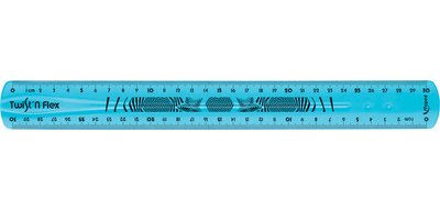Règle plate Twist'n Flex, 300 mm, incassable, flexible