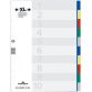 Intercalaires en plastique, A4, PP, 10 touches