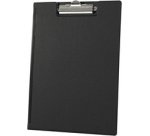 Porte-bloc double standard, format A4, noir