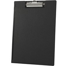 Porte-bloc double standard, format A4, noir