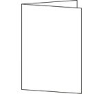 cartes 2 volets, A5 (A4), 185 g/m2, extra blanc