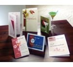 cartes 2 volets, A5 (A4), 185 g/m2, extra blanc