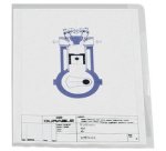 Pochettes-coins, A4, en PP, 0,12 mm, couleurs