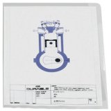 Pochettes-coins, A4, en PP, 0,10 mm, transparent