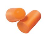 bouchons anti-bruit jetables 1100C, dans un sachet,orange