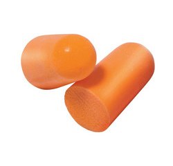 bouchons anti-bruit jetables 1100C, dans un sachet,orange