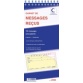 Zelfkopiërend boek voor ontvangen berichten 322 x 140 mm