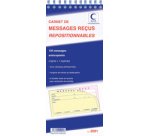 Carnet de messages reçus, 120 messages repositionnables