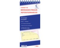 Terugbelboek, zelflkopiërend, 120  herpositioneerbare berichten