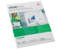 Pochette de plastification UVSafePouch, A4, 300 microns