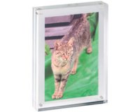 Cadre photo, (L)211 x (P)149 x (H)30 mm, transparent