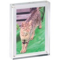 Maul Cadre photo, (L)115 x (P)24 x (H)90 mm, transparent