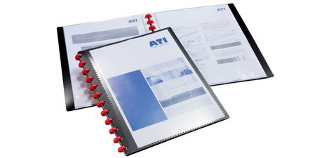 Presentatiemap DURALOOK Easy Plus, A4, met 20 hoezen