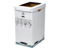 Recyclingbak BANKERS BOX SYSTEM, wit