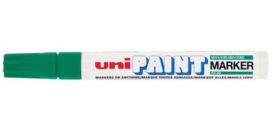 Marqueur permanent PAINT PX20, vert foncé