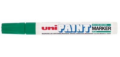 Permanente marker PAINT PX-20 donkergroen