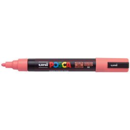 Marqueur à pigment PC-5M, rose métallique