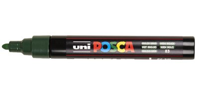 Marqueur à pigment PC-5M, vert anglais