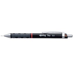 Porte-mines fin Tikky lot de 3, noir