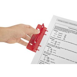Perforateur de poche, capacité: 3 feuilles, couleurs