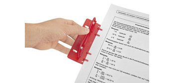 Perforateur de poche, capacité: 3 feuilles