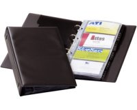 Ringmap VISIFIX economy, zwart