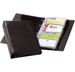 Ringmap VISIFIX economy, zwart