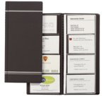 Album pour cartes de visite VISIFIX, plastique mat