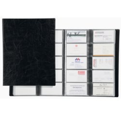 Album pour cartes de visite VISIFIX, plastique