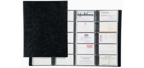 Album pour cartes de visite VISIFIX, plastique