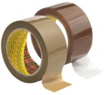 3M  Ruban adhésif, 38 mm x 66 m, 3707, PP, brun