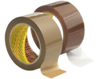 3M  Ruban adhésif, 38 mm x 66 m, 3707, PP, brun