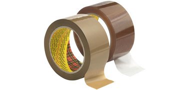 3M  Ruban adhésif, 38 mm x 66 m, 3707, PP, brun