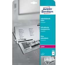 Films transparents pour imprimantes laser,A4
