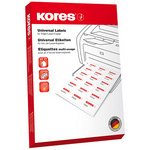 Universal label 105 x 74 mm color - Box of 800