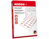 Etiquette universelle, détachable, 70 x 36 mm, blanc