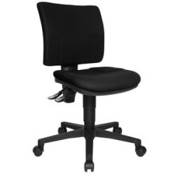 Fauteuil tournant de bureau 'U 50', noir