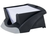 Bloc mémo NOTE BOX VEGAS, noir/argent