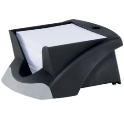 Bloc mémo NOTE BOX VEGAS, noir/argent