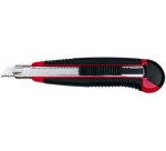 Cutter pro Auto-Load, lame: 9 mm, noir/rouge